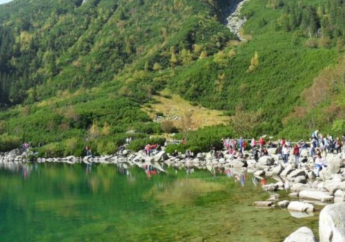 Morskie Oko największe jezioro w okolicach Zakopanego